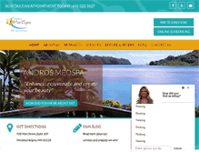 Tablet Screenshot of androsmedspa.com